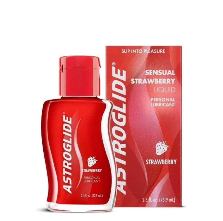 استروجلايد جل مزلق حميمي برائحة الفراولة 73 9مل ASTROGLIDE SENSUAL STRAWBERRY LIQUID