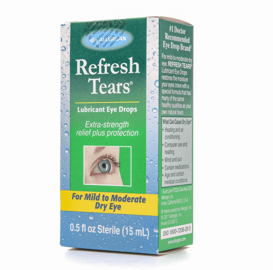 قطرة محلول نقط العين ريفريش تيرس 15 مل REFRESH TEARS LUBRRICANT EYE DROPS