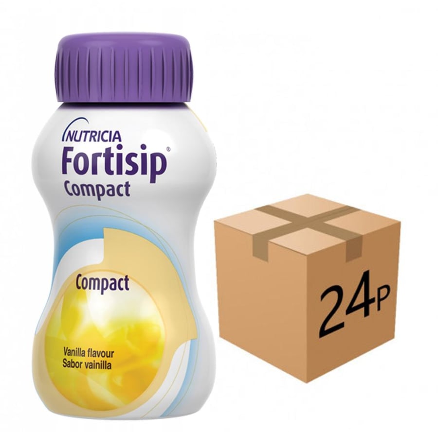 فورتي سيب كومباكت 125مل   24 عبوة nutricia fortisip compact