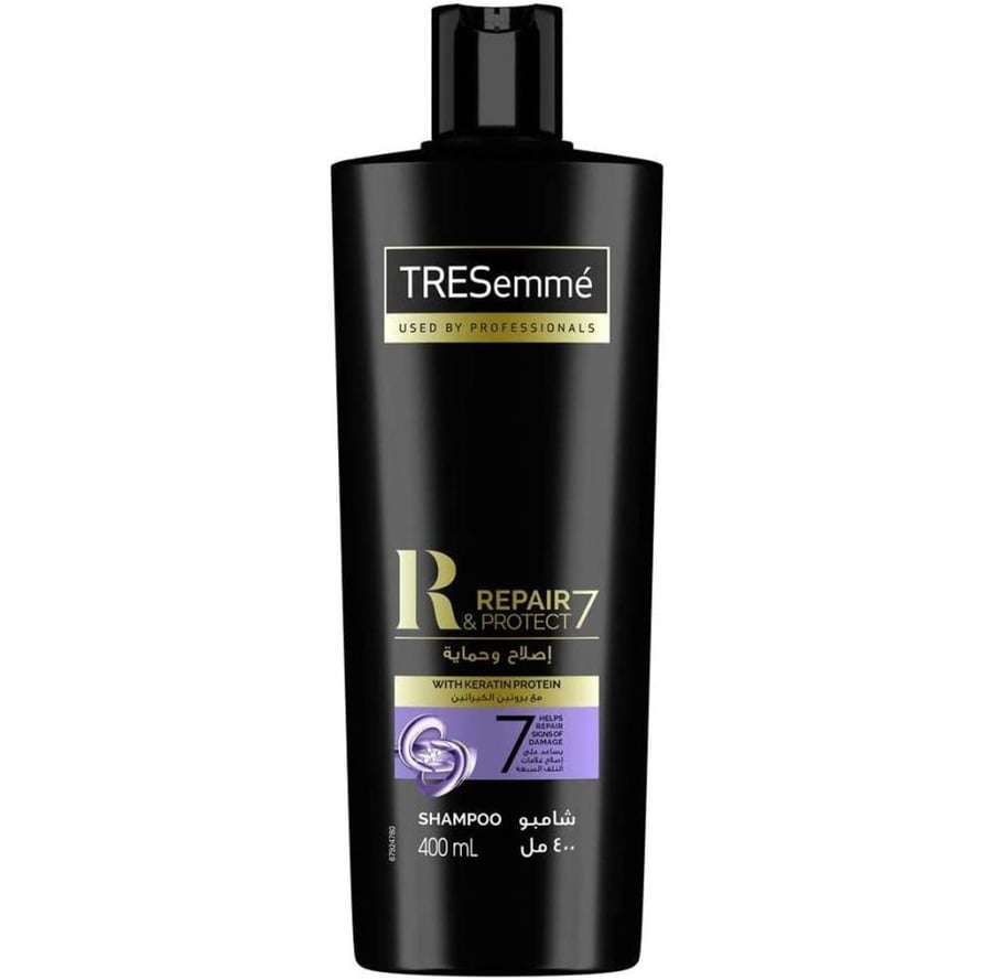 تريسيمي شامبو إصلاح وحماية مع بروتين الكيراتين 400 مل TRESEMME REPAIR AND PROTECT 7 SHAMPOO
