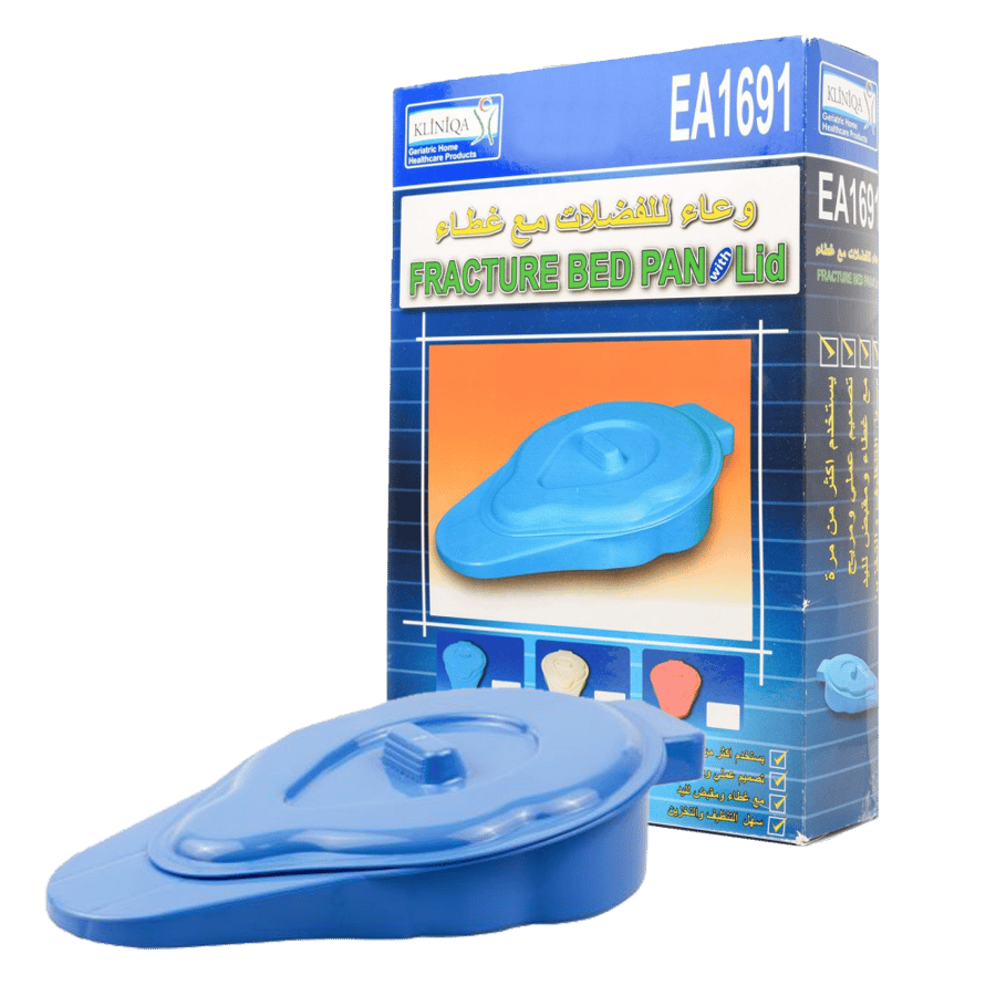 وعاء فضلات مع غطاء قابل للتعقيم