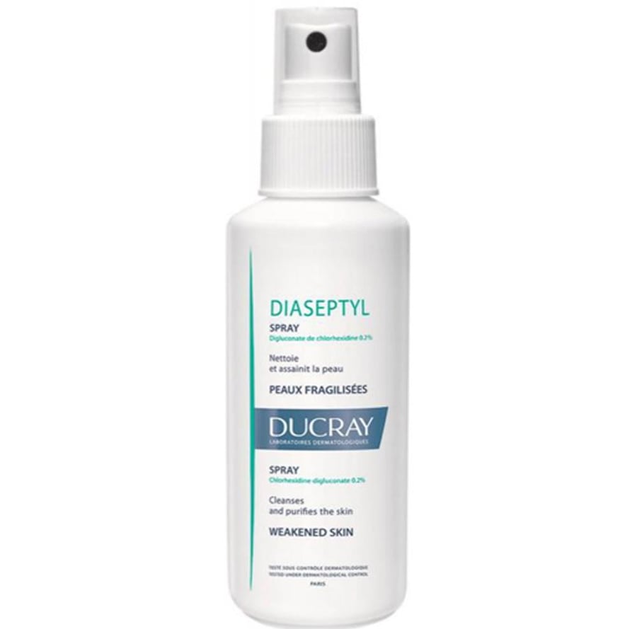 دوكراي بخاخ لتنظيف وتنقية البشرة 125 مل DUCRAY DIASEPTYL SPRAY DIGLUCONATE DE CHLORHEXIDINE