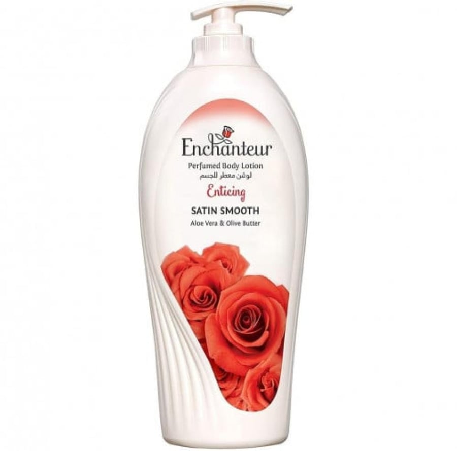 انشانتر لوشن معطر جسم انتايسينج 500مل ENCHANTEUR PERFUMED BODY LOTION ENTICING