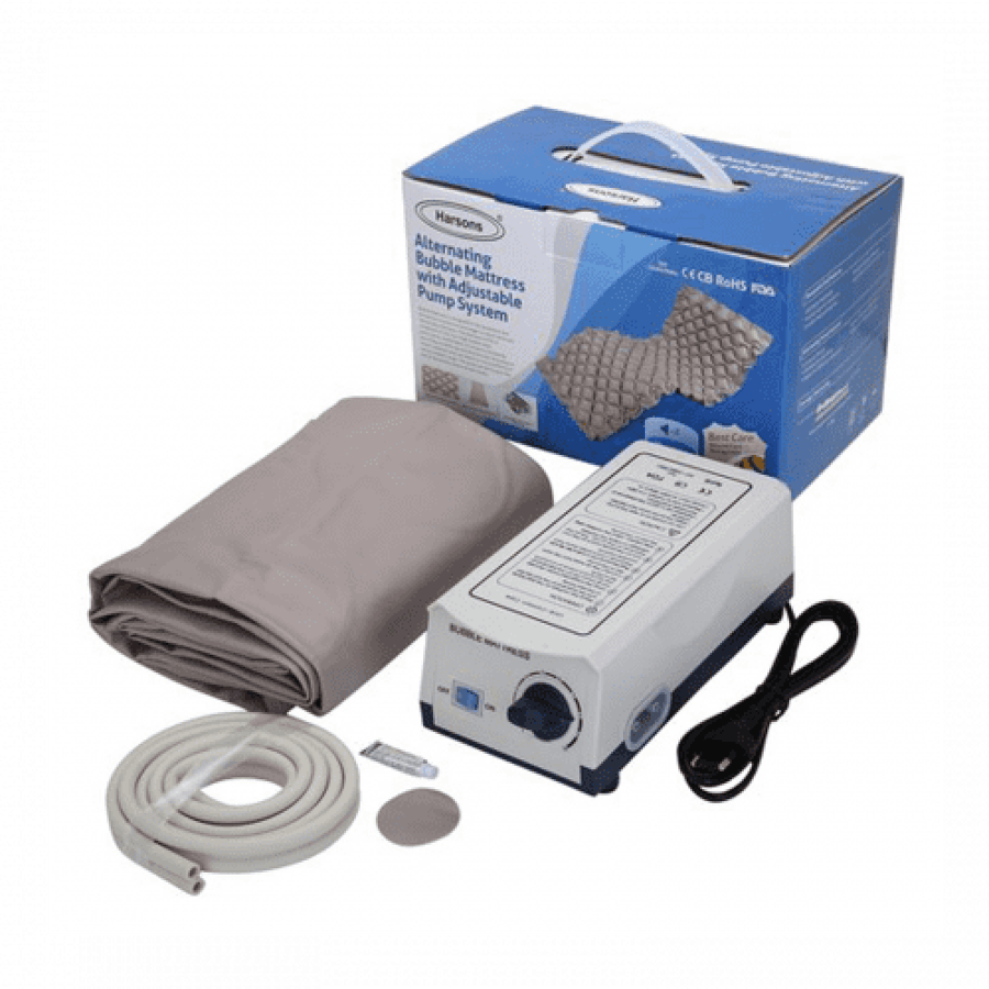 مرتبة هوائية مضادة لقرح الفراش ALTERNATING BUBBLE MATTRESS WITH ADJUSTABLE PUMP SYSTEM
