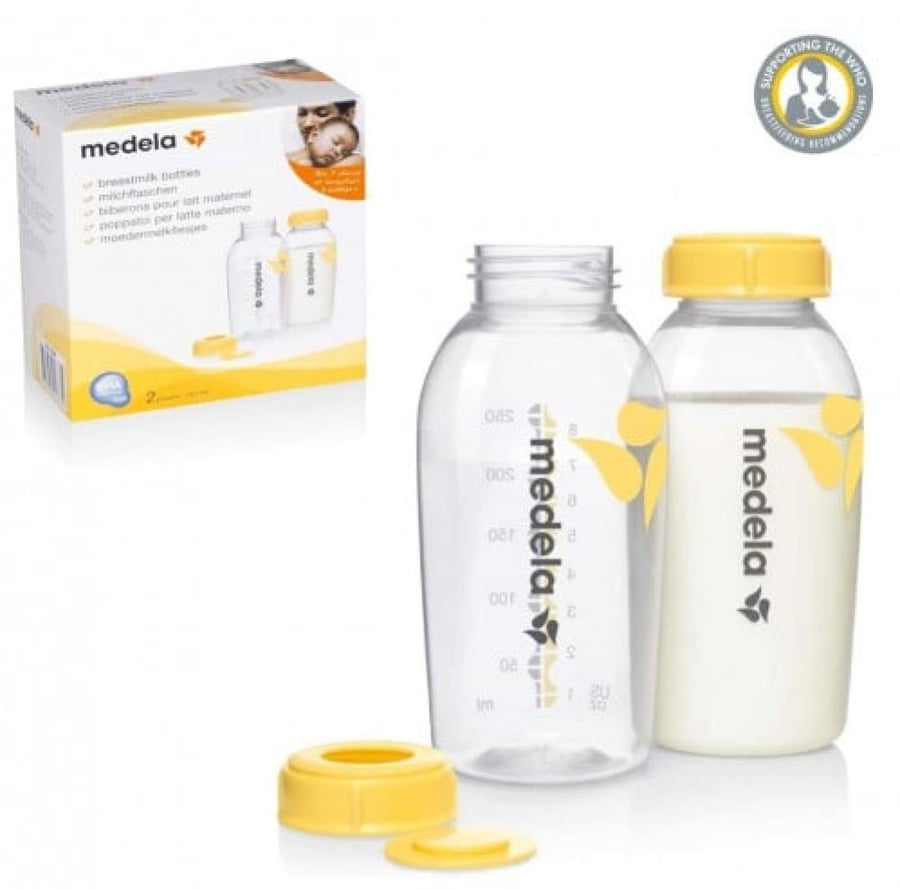 ميديلا رضاعات 2   250 ملي MEDELA Breast milk bottles