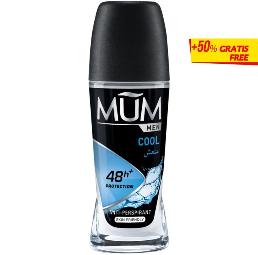 مزيل عرق مام مان منعش mum men cool anti perspirant skin friendly 75m
