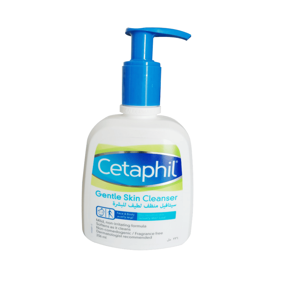 سيتافيل منظف لطيف للبشرة الجافة والحساسة للوجه والجسم 236 مل CETAPHIL GENTLE SKIN CLEANSER