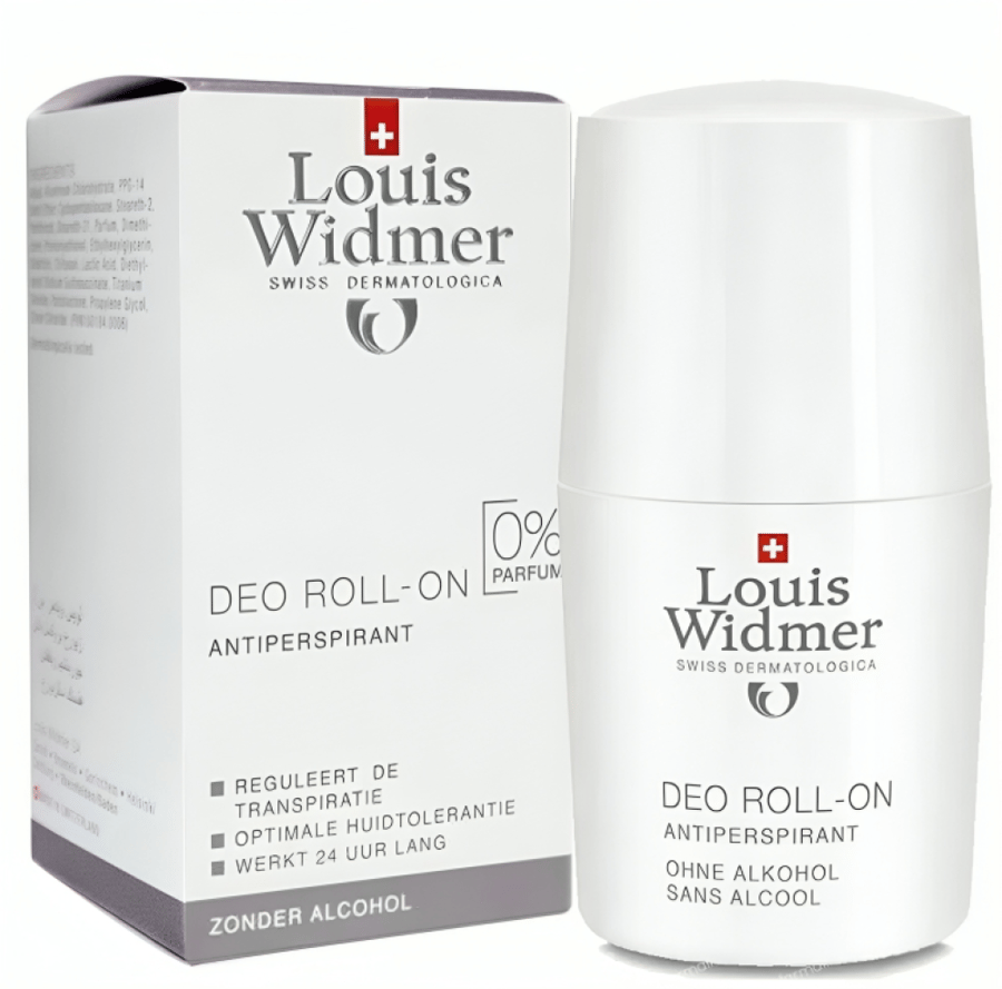 لويس ويدمر مزيل عرق للتعرق الزائد  غير معطر 50مل LOUIS WIDMER DEO ROLL ON