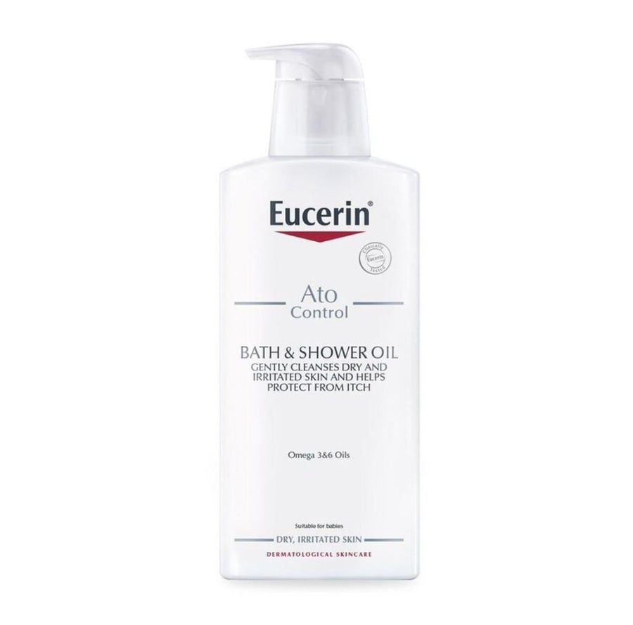 يوسيرين أتوبي كونترول زيت الاستحمام للبشرة الجافة والمتهيجه Eucerin Atopi control bath shower oil مــ 400 ـــل