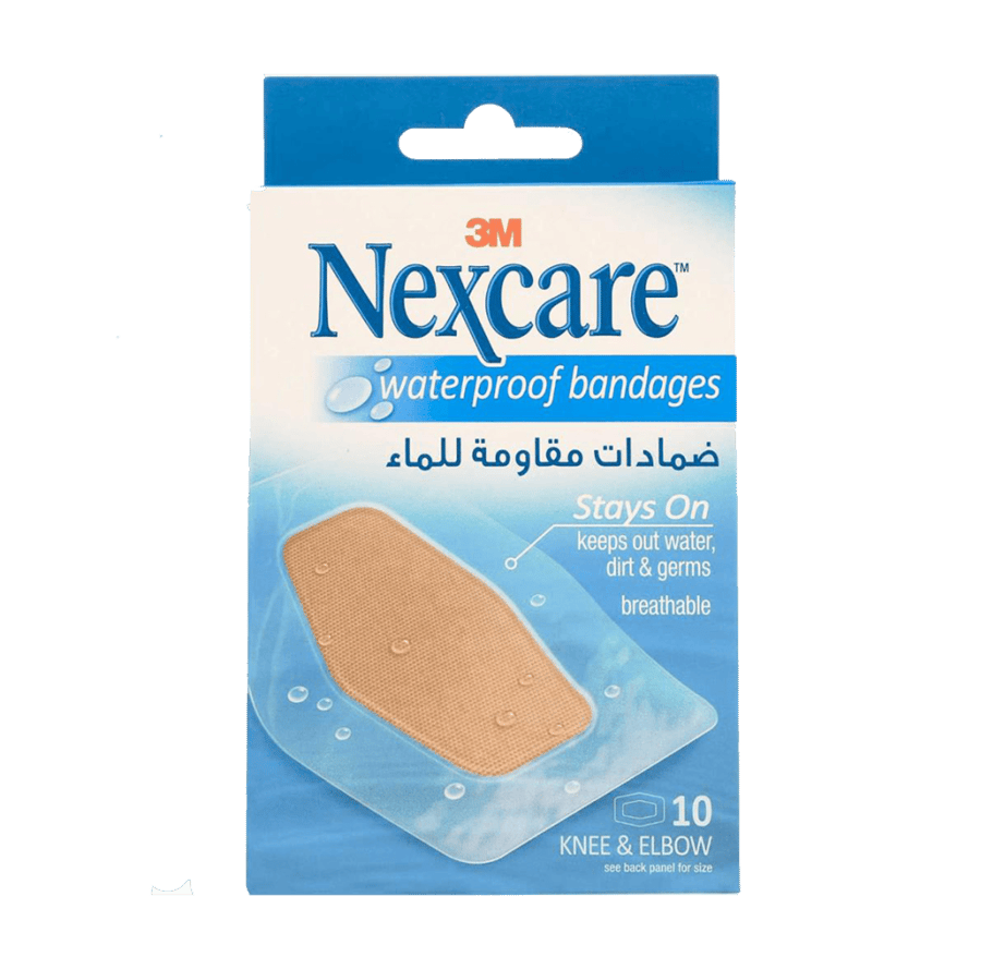 نيكس كير nex care water proof bandages ضمادات مقاومة للماء قطـ 10 ـعة 582 10D