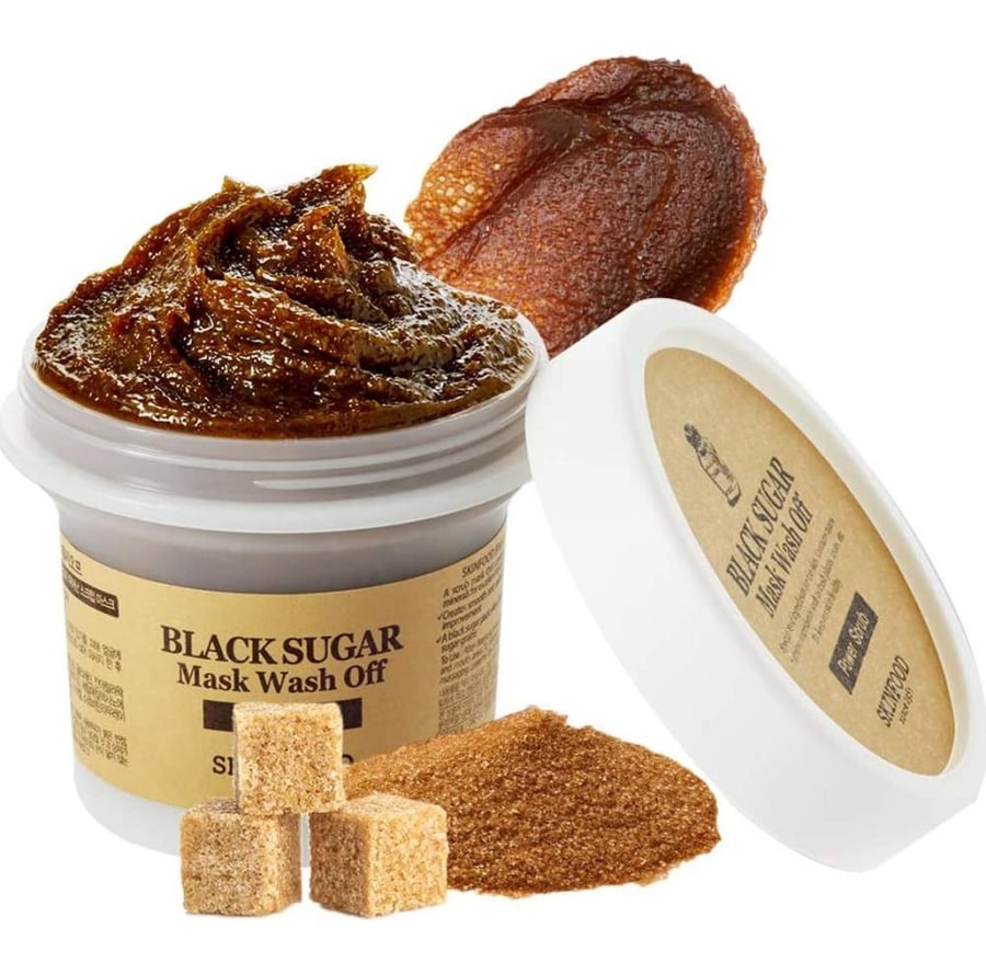 ناتشور ريبورت قناع السكر الاسود 100 جرام NATURE REPORT BLACK SUGAR MASK WASH OFF POWER SCRUB
