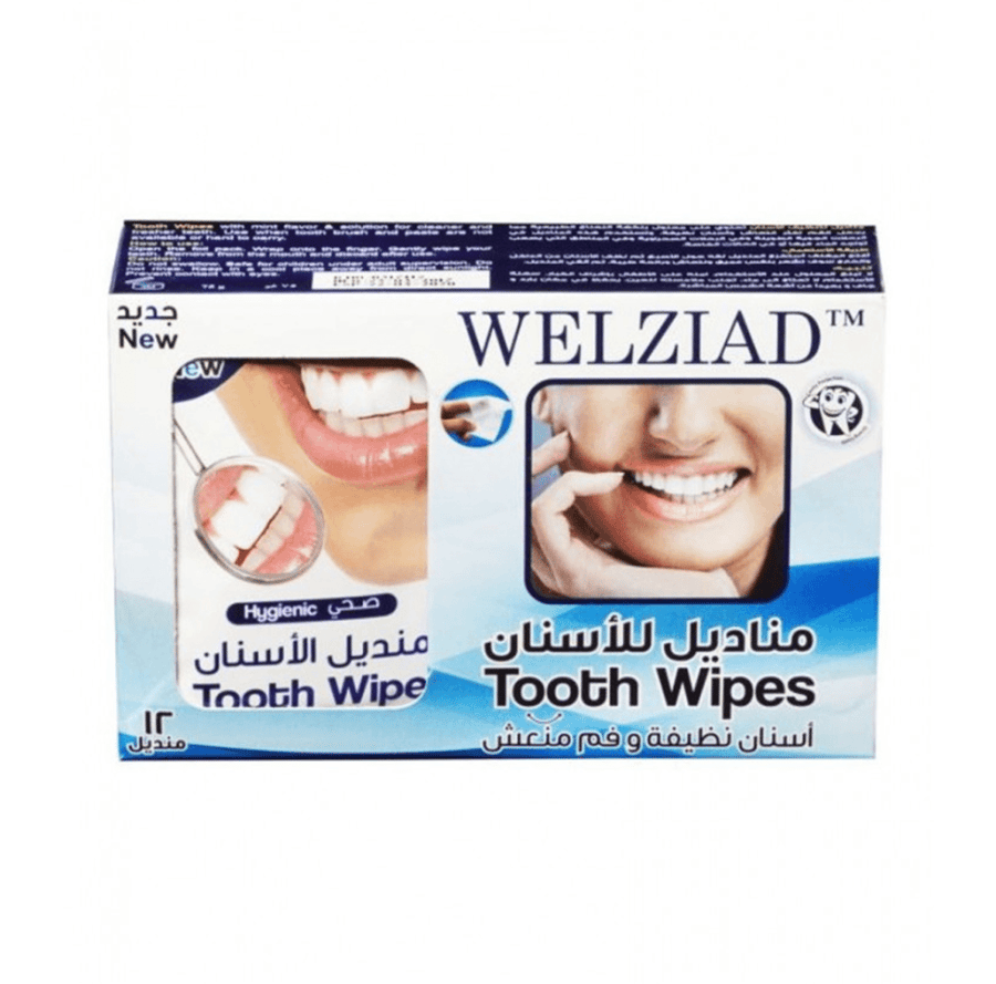 ويل زياد مناديل تنظيف الاسنان 12 منديل