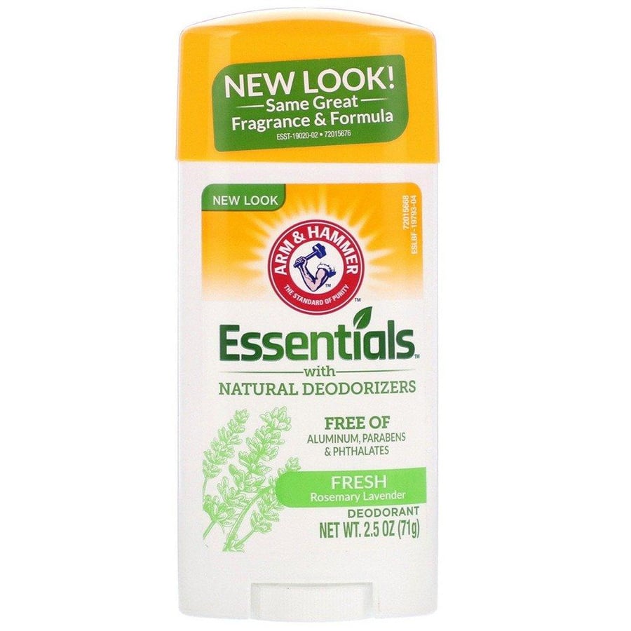 ارم اند هامر مزيل عرق منعش بالروز ماري واللافندر 71 جرام ARM HAMMER ESSENTIALS WITH NATURAL DEODORIZERS