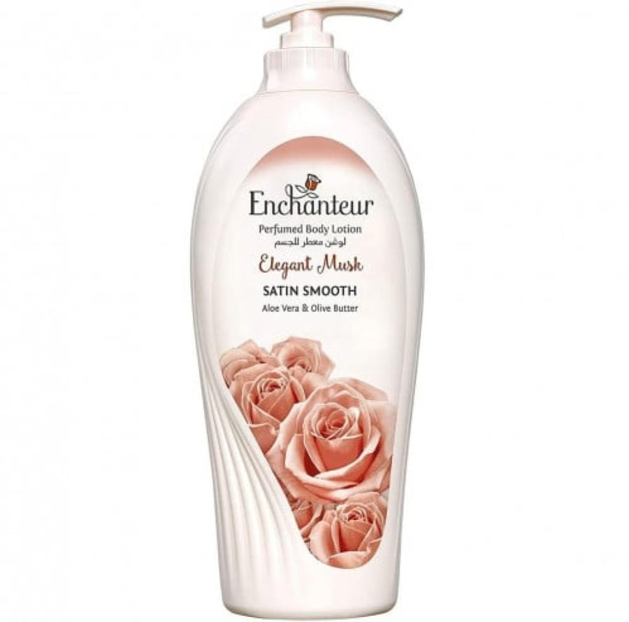 انشانتر لوشن معطر جسم اليجانت ماسك 500مل ENCHANTEUR PERFUMED BODY LOTION ELEGANT MUSK