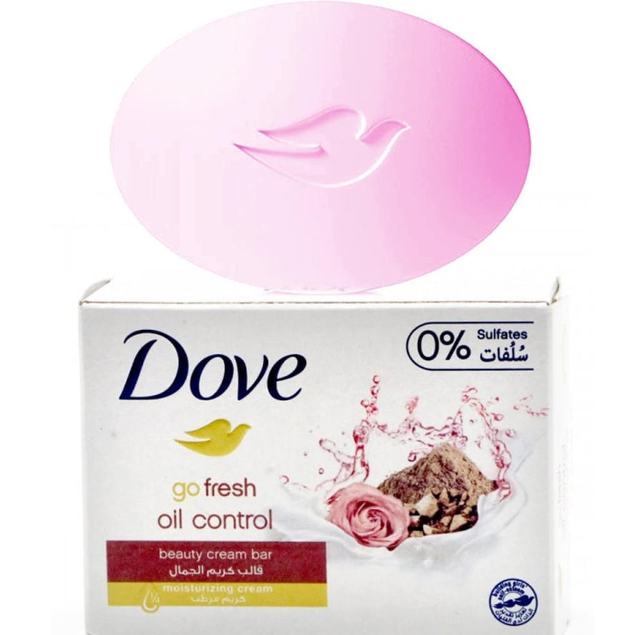 دوف صابونة جسم توازن زيوت البشرة 135مل DOVE GO FRESH OIL CONTROL BEAUTY CREAM BAR