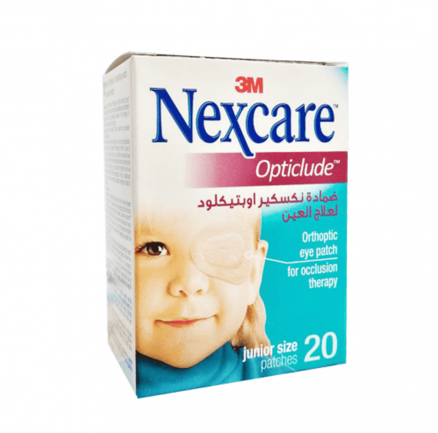 نيكس كير nex care opticlude ضمادات لعلاج العين قطـ 20 ـعة 1539 20P