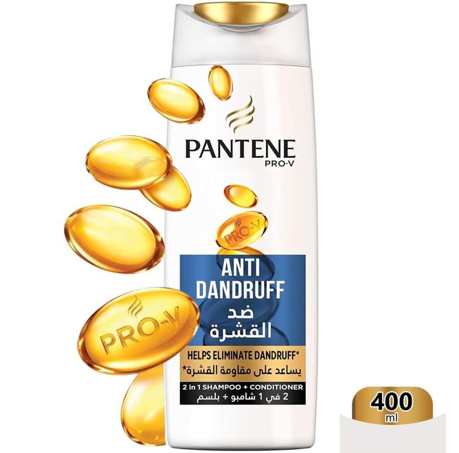 بانتين برو في شامبو ضد القشرة 400 مل pantene pro v shampoo anti dandruff