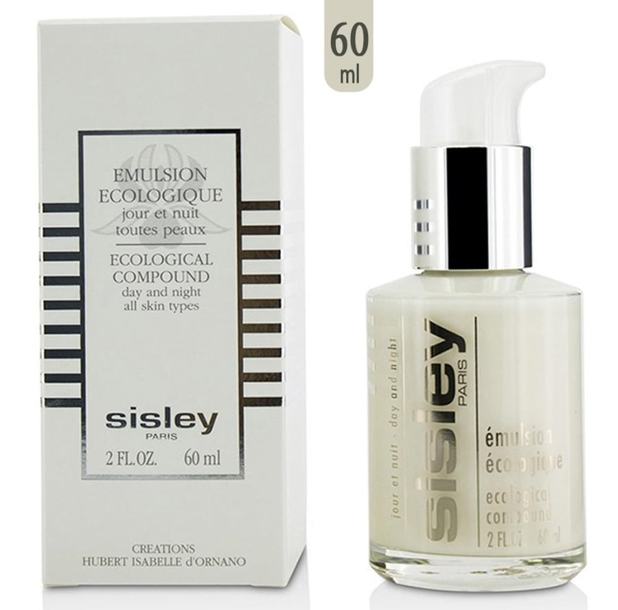 سيسلي مستحضر مرطب وواقي للوجه 60 مل SISLEY PARIS ECOLOGICAL COMPOUND DAY AND NIGHT ALL SKIN TYPES