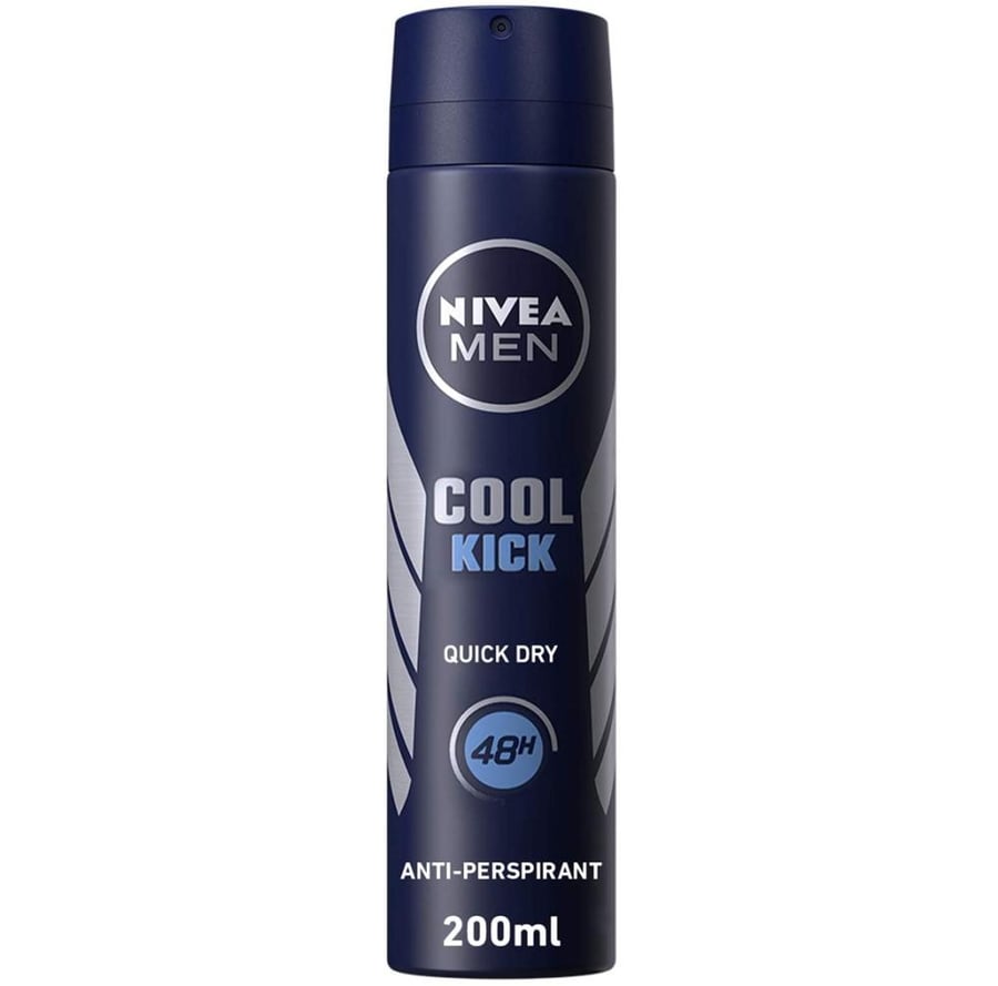 نيفيا مان بخاخ مزيل عرق كوول كيك للرجال 200 مل NIVEA ANTI PERSPIRANT KOOL KICK