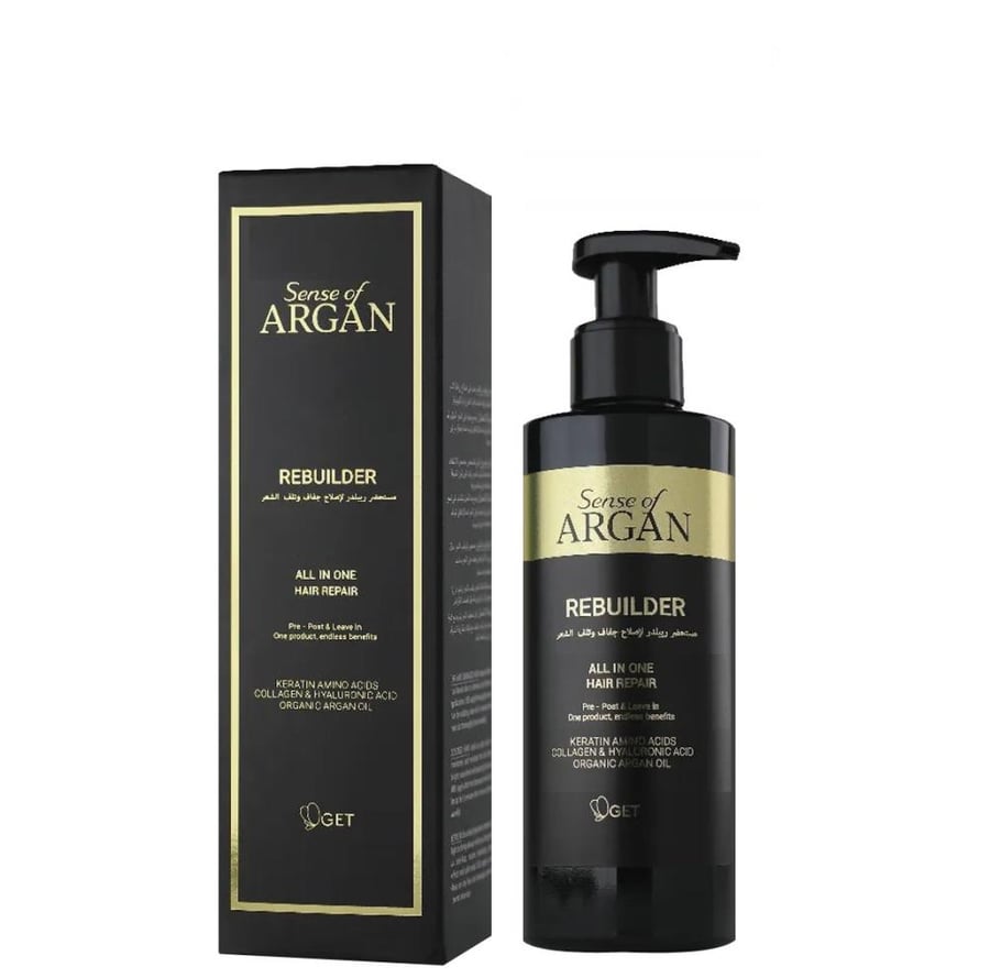 سنس اوف ارجان مستحضر ريبلدر لإصلاح جفاف وتلف الشعر 150 مل SENSE OF ARGAN REBUILDER