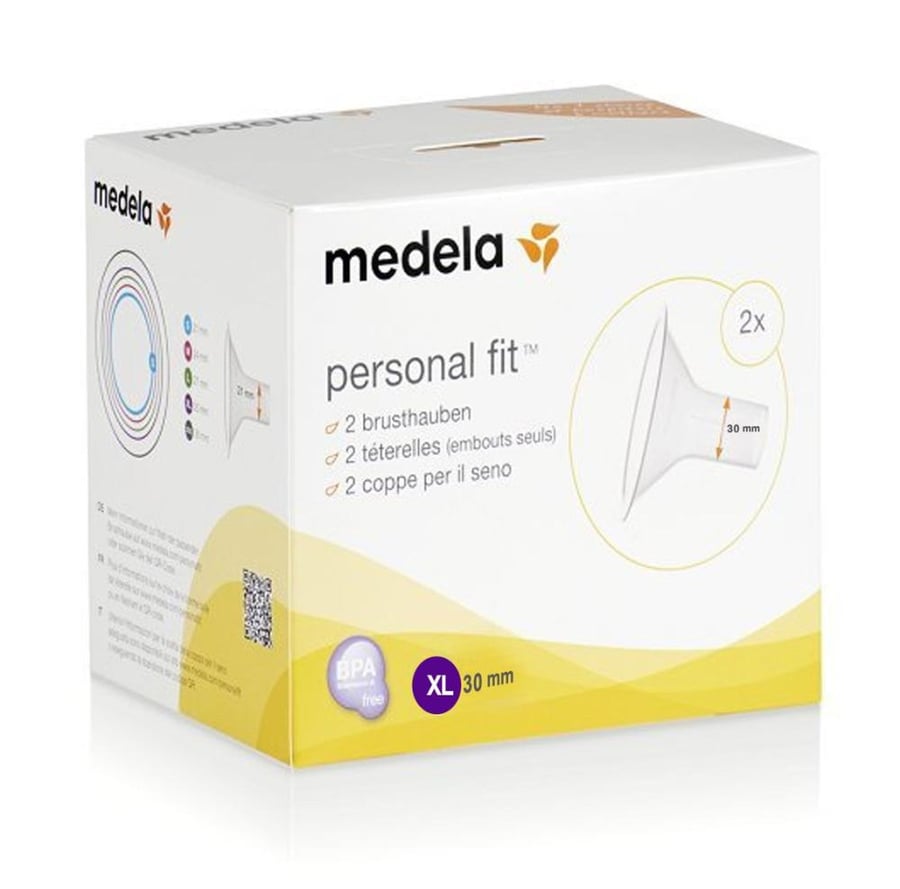 ميديلا اغطية الصدر للحلمات 30ملم MEDELA PERSONAL FIT XL