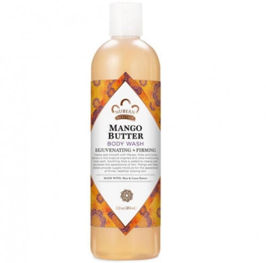 غسول نوبيان هيريتيج للجسم بزبدة المانجو والشيا للجنسين 384 مل NUBIAN HERITAGE MANGO BUTTER BODY WASH