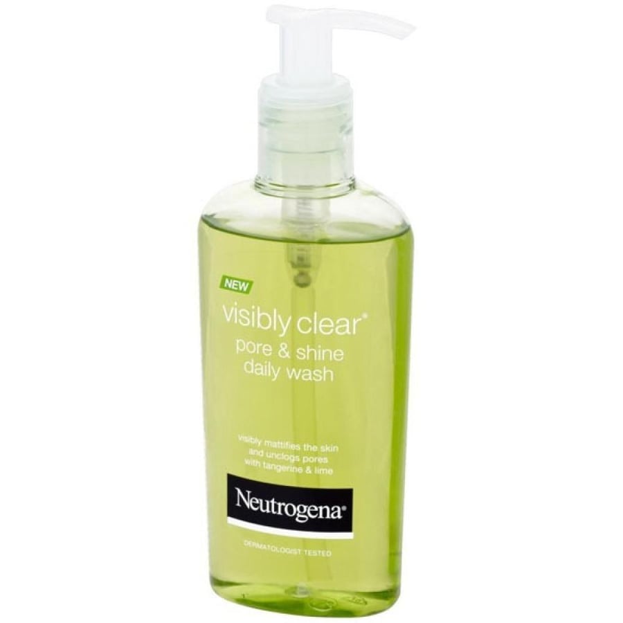 نيتروجينا فيسيبلي كلير غسول يومي 200مل NEUTROGENA VISIBLY CLEAR PORE   SHINE DAILY WASH