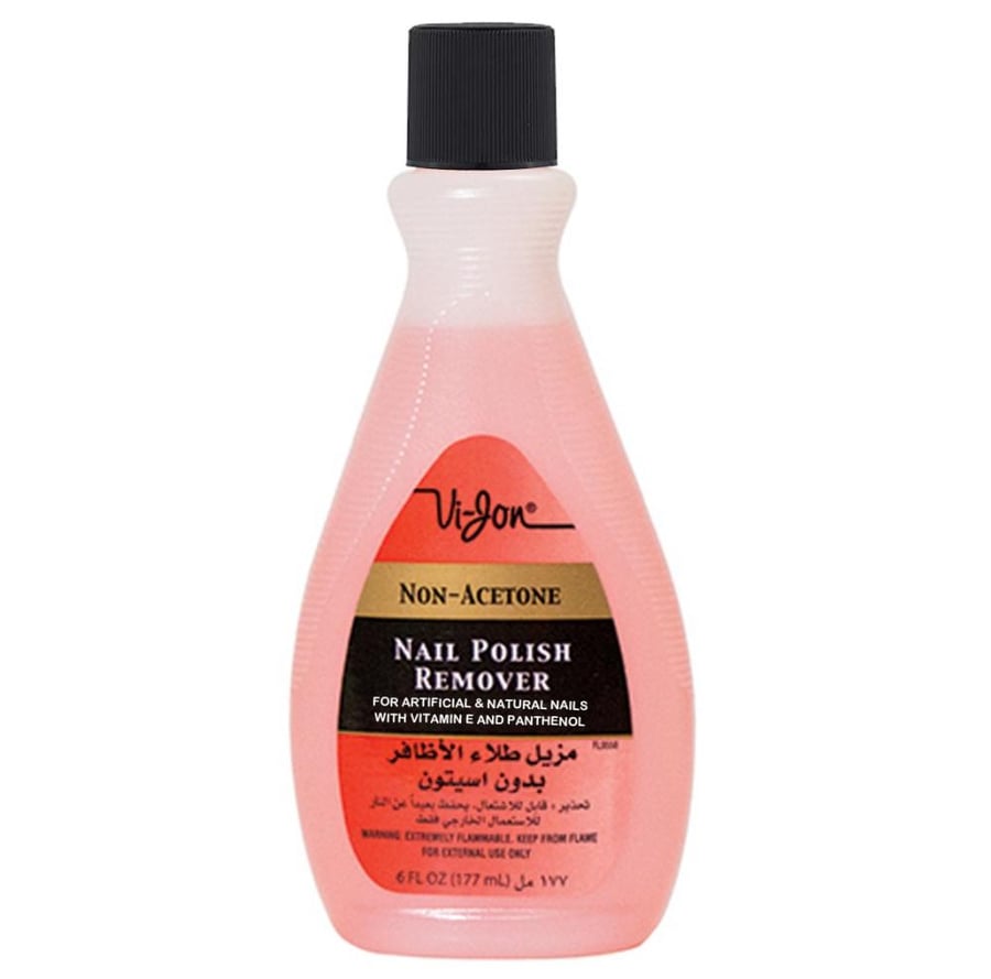 فايجون مزيل طلاء اظافر مزيل مناكير بدون اسيتون 177 مل VI JON NON ACETONE NAIL POLISH REMOVER