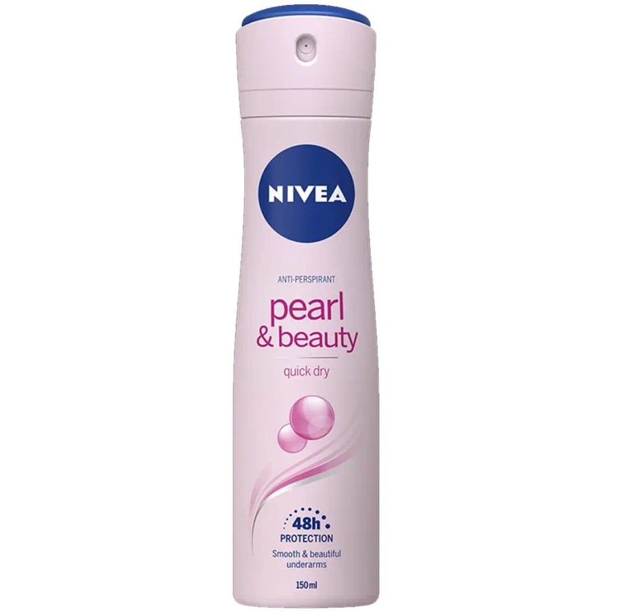 نيفيا بخاخ مضاد التعرق انتعاش بخلاصة اللؤلؤ 150 مل NIVEA ANTI PERSPIRANT PEARL   BEAUTY