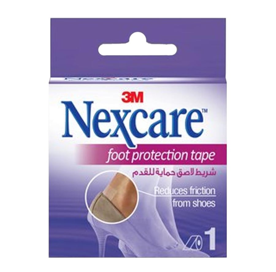 نيكس كير NEX CARE FOOT PROTECTION TAPE ضمادات حماية للقدم وتقرحات الكعب رول 15 FPT
