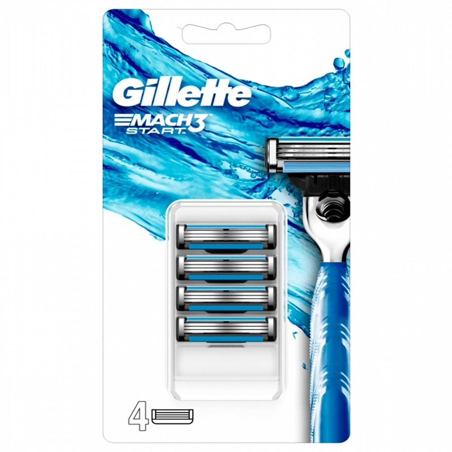 شفرات حلاقة جيليت ماك3 ستارت GILLTTE MACH3 STSRT شفــ4ــــرات