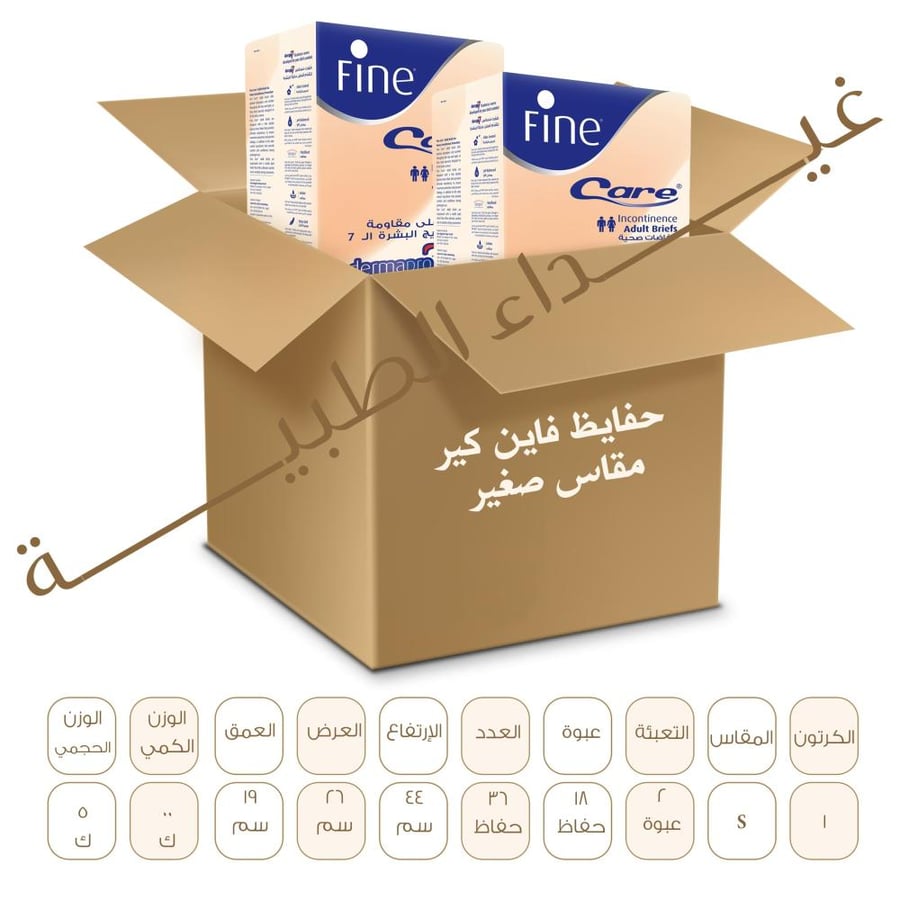 حفايض فاين كير صغير 2 18