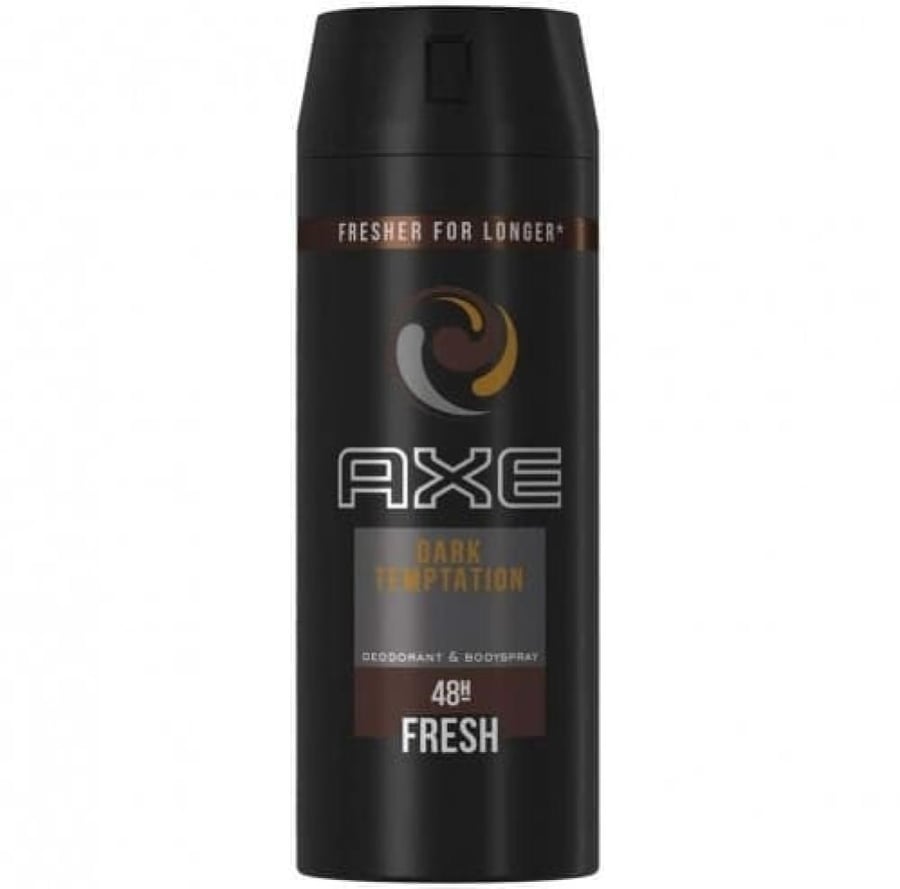 اكس دارك تمبتيشن مزيل عرق معطر انتعاش 48 ساعة 150مل AXE DARK TEMPTATION DEODORANT   BODY SPRAY