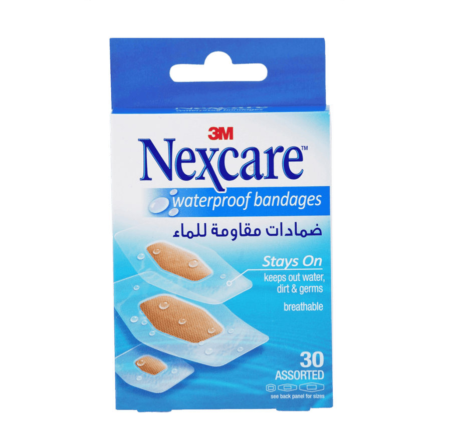 نيكس كير ضمادات مقاومة للماء 30 قطعة   588   30D