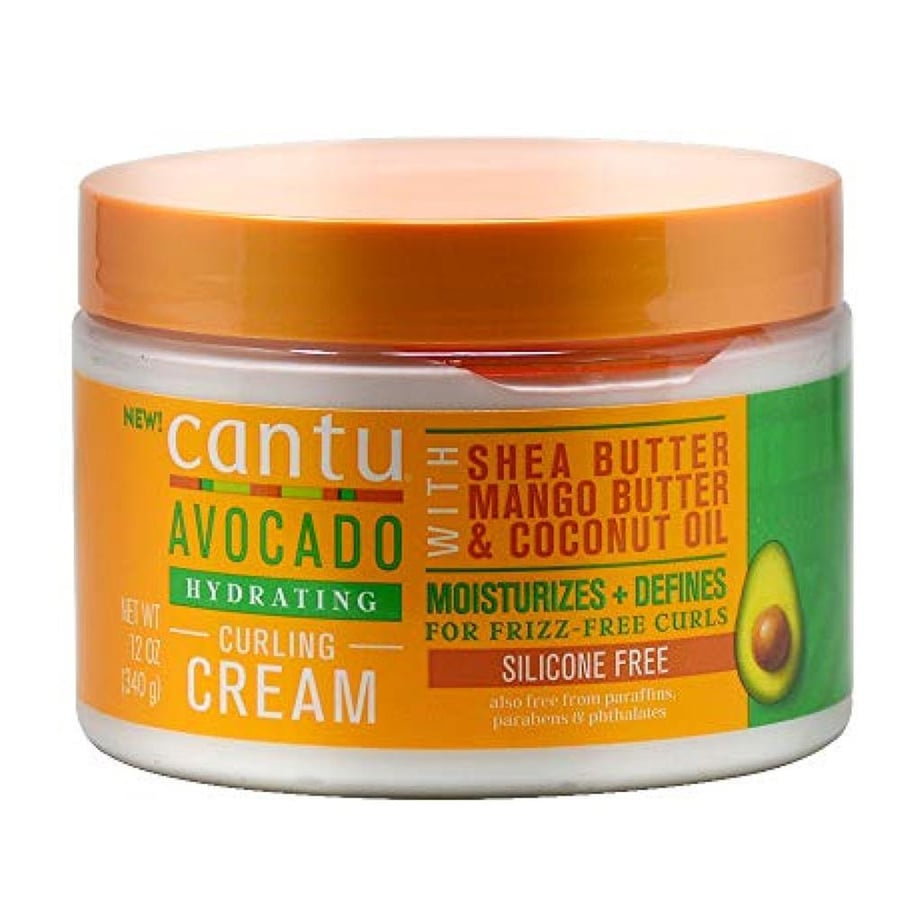 كانتو كريم مرطب للشعر بالأفوكادو وزبدة الشيا وزبدة المانجو 340 جرام CANTU WITH SHEA BUTTER MANGO BUTTER AND COCONUT OIL
