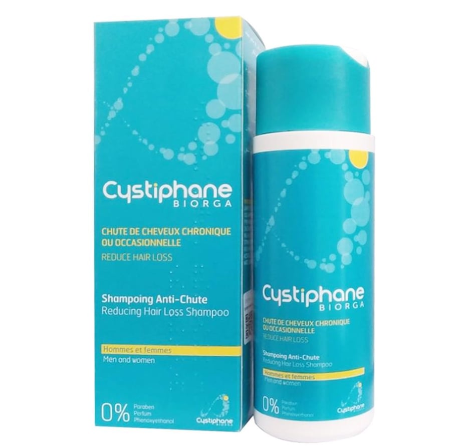 سيستيفان شامبو للتقليل من تساقط الشعر 125 مل CYSTIPHANE BIORGA SHAMPOING ANTI CHUTE