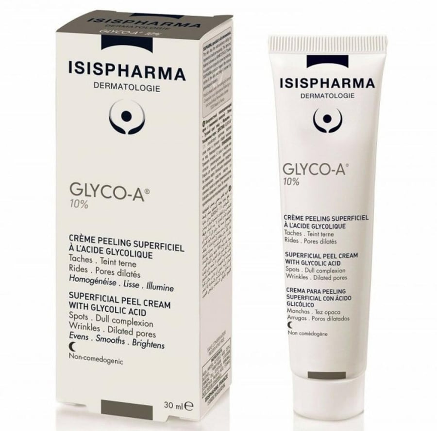اي اس اي اس فارما كريم تقشير سطحي بحمض الجليكونيك للبشرة ISIS PHARMA GLYCO A 100M