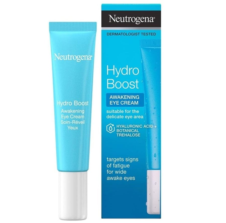 نيتروجينا كريم مرطب ومنعش للعين لمنطقة العين الحساسة 15مل NEUTROGENA HYDRO BOOST AWAKENING EYE CREAM