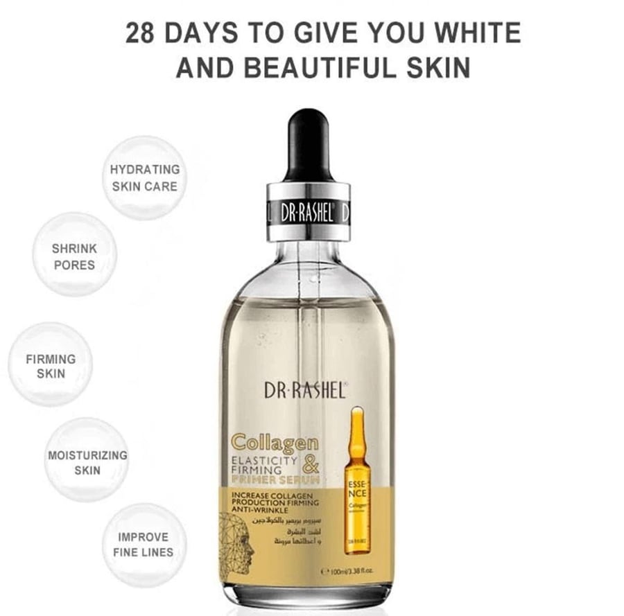 دكتور راشيل سيروم بريمير بالكولاجين لشد البشرة ومنحها المرونة dr rashel collagen elasticity firming primer serum 100m