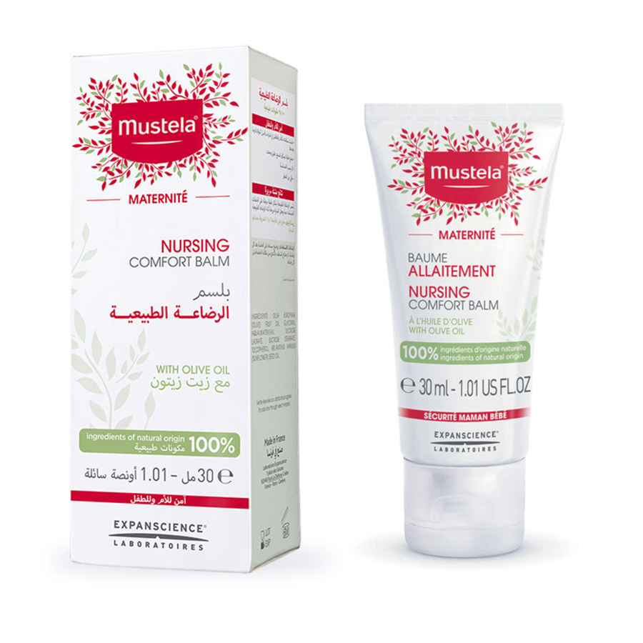 موستيلا بلسم الرضاعة الطبيعية بزيت الزيتون 30 مل MUSTELA MATERNITE NURSING COMFORT BALM