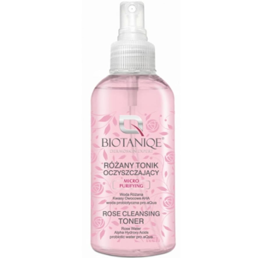 بيوتانيك روز كلينسينج تونر منظف ومنعم ومرطب 150 مل BIOTANIQE DERMOSKIN EXPERT ROSE CLEANSING TONER