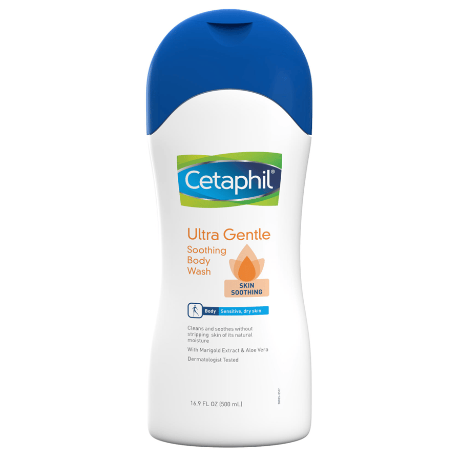 سيتافيل غسول للجسم فائق النعومة للاستحمام اليومي 500 مل CETAPHIL ULTRA GENTLE SOOTHING BODY WASH