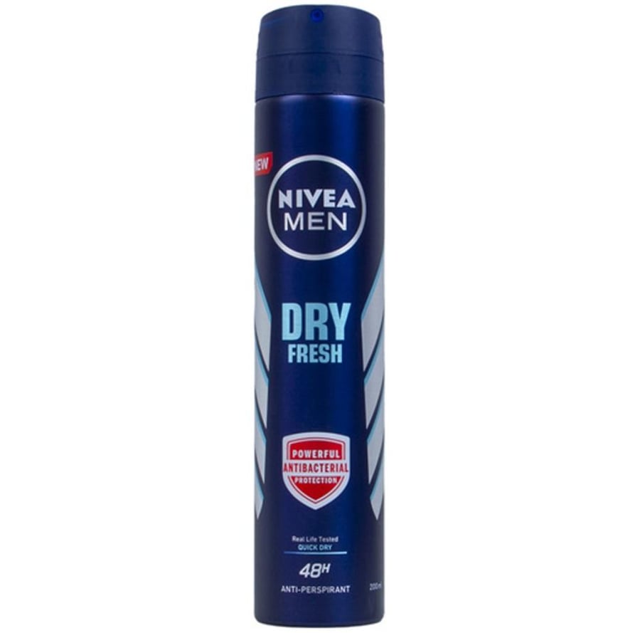 نيفيا مان بخاخ مزيل عرق دراي فريش للرجال 200 مل NIVEA ANTI PERSPIRANT DRY FRESH