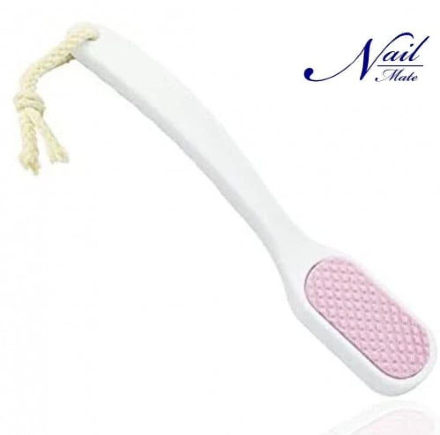 نايل ميت مبرد قدم مزدوج وجهين ومزيل مسامير القدم وحجر الخفاف أكثر نعومة للبشرة NAIL MATE CALLUS REMOVER STONE