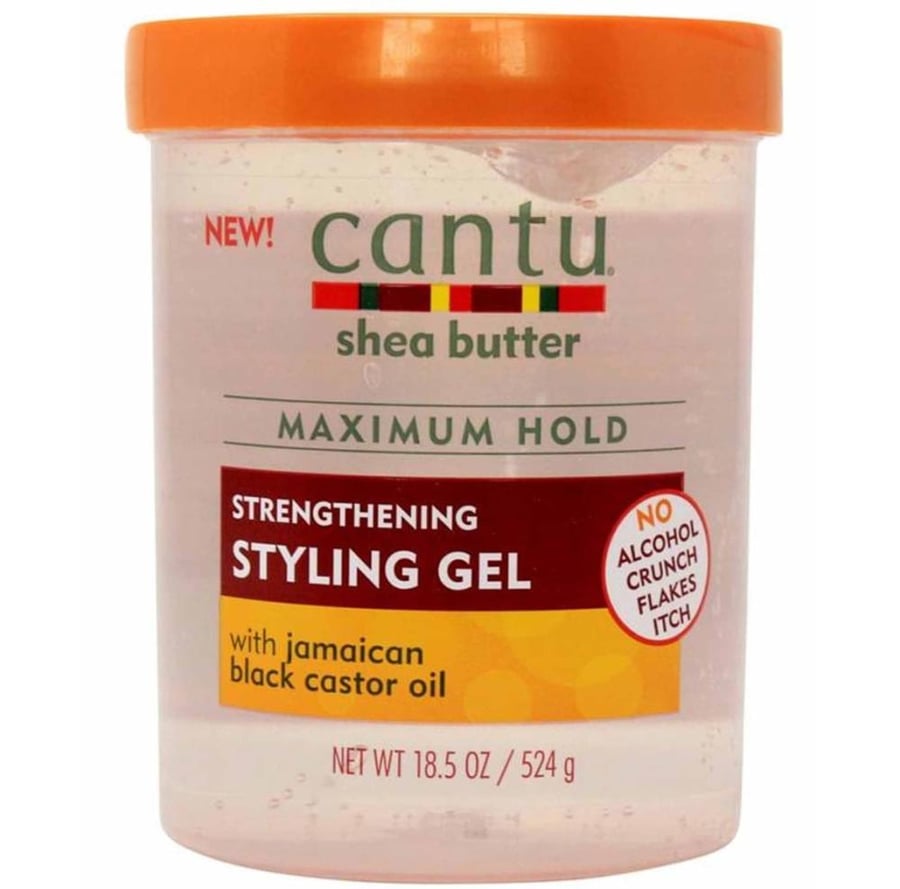 كانتو جل تصفيف بزيت الخروع الاسود الجامايكي 524 جران CANTU MAXIMUM HOLD STYLING GEL WITH JAMAICAN BLACK CASTRO OIL
