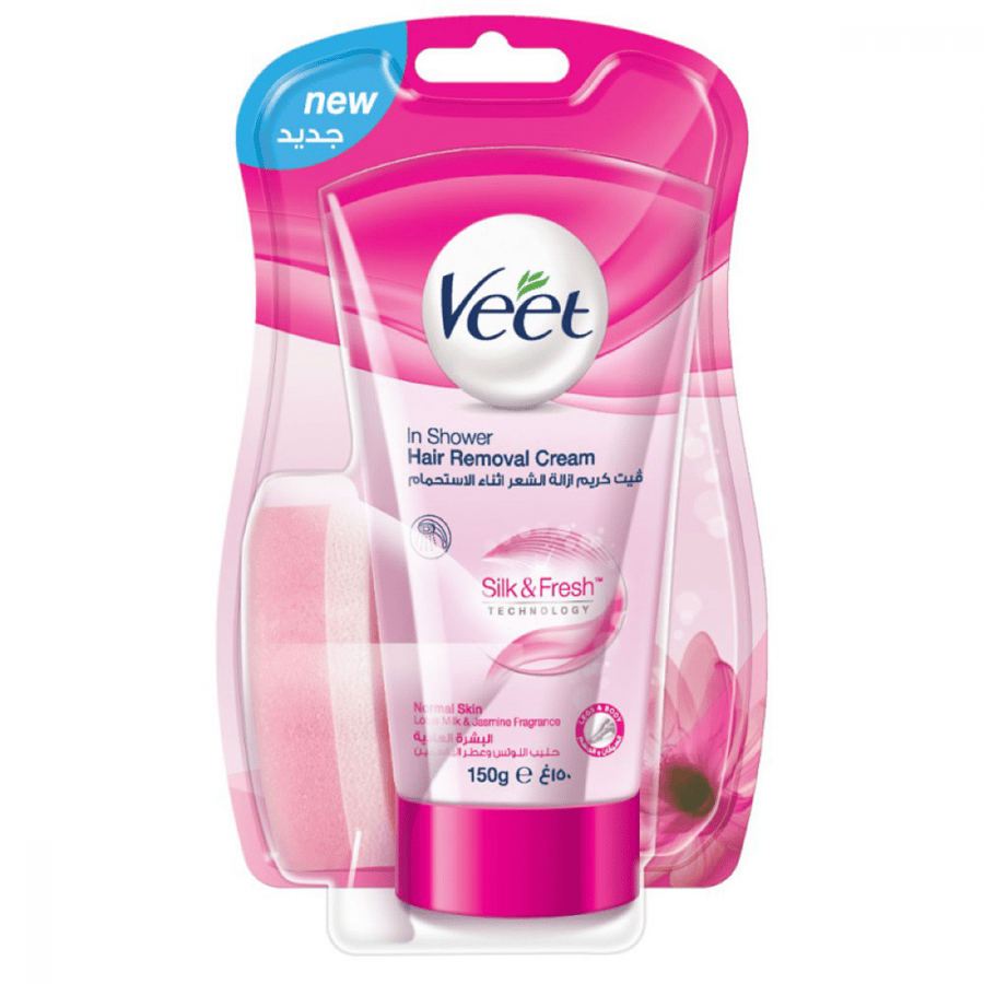 كريم فيت veet hair removal cream لإزالة الشعر أثناء الاستحمام للبشرة العادية