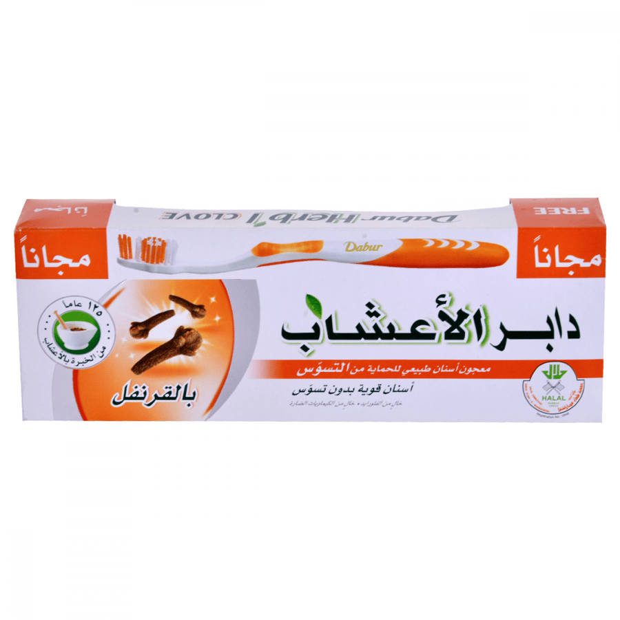 معجون أسنان دابر الأعشاب بالقرنفل