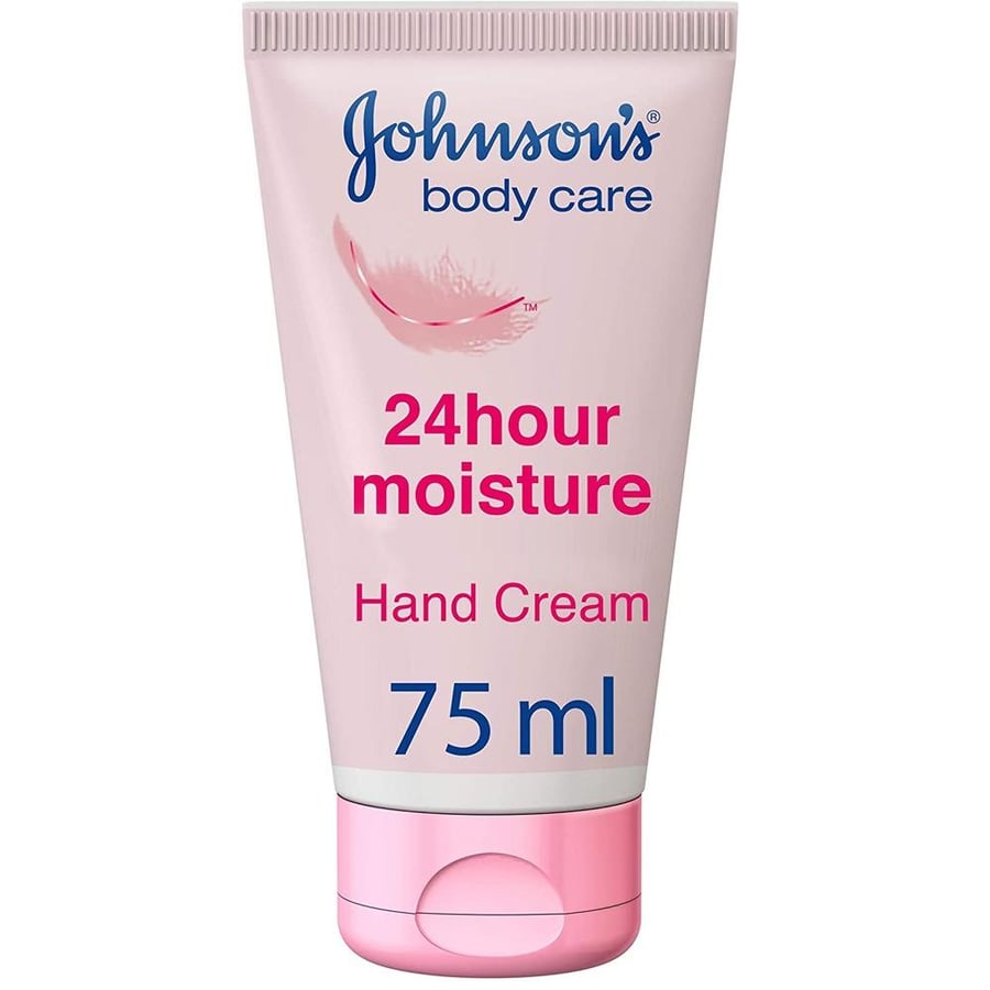 جونسون كريم ترطيب اليدين 24 ساعة نعومة 75 مل GOHNSONS BODY CARE 24HOUR MOISTURE HAND CREAM