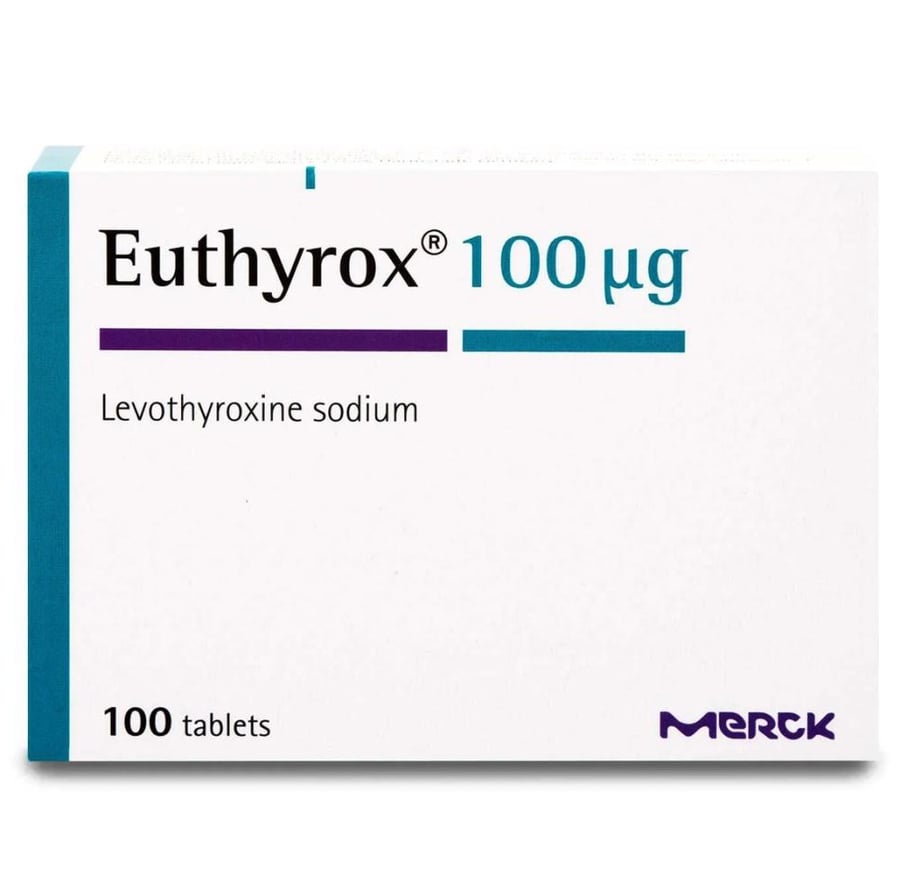 اثيروكس ليفوثيروكسين صوديوم 100 ميكروجرام EUTHYROX LEVOTHYROXINE SODIUM