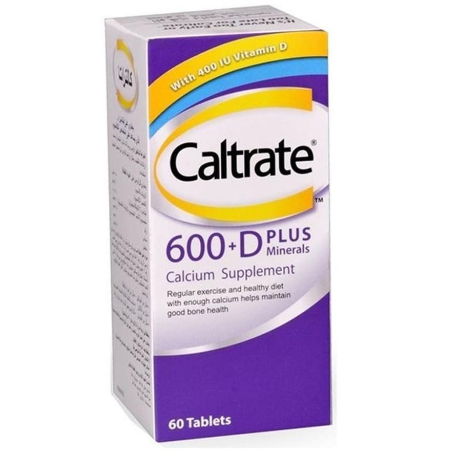 كالترات مكمل كالسيوم 600 د مع معادن CALTRATE 600 D CALCIUM SUPPLEMENT PLUS MINERALS